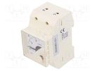Ammeter; for DIN rail mounting; I AC: 0÷25A; True RMS; Class: 1.5 LUMEL