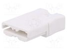 Plug; DC supply; SBS® 50; hermaphrodite; w/o contacts; for cable ANDERSON POWER PRODUCTS