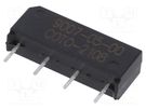Relay: reed switch; SPST-NO; Ucoil: 5VDC; 1A; max.100VDC; 10W; THT COTO TECHNOLOGY
