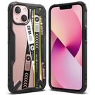 Ringke Fusion X Design durable PC Case with TPU Bumper for iPhone 13 mini black (Ticket band) (FXD540E43), Ringke