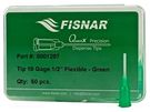 Needle: plastic flexible; 0.5"; Size: 18; straight; 0.84mm FISNAR
