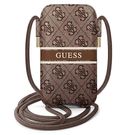 Guess Handbag GUPHM4GDBR 6.1&quot; brown/brown hardcase 4G Stripe, Guess