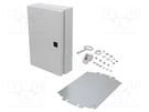 Enclosure: wall mounting; X: 200mm; Y: 300mm; Z: 80mm; E-BOX KX; IP66 RITTAL