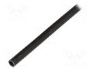 Insulating tube; fiberglass; black; -20÷155°C; Øint: 4mm SYNFLEX