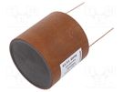 Capacitor: copper-polypropylene-paper; 2.2uF; 600VDC; ±5%; THT MIFLEX
