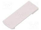 Clip; white; Series: CLIPS; 39x14x3mm SUPERTRONIC
