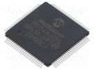 IC: PIC microcontroller; 256kB; SMD; TQFP100; PIC24; 16kBSRAM MICROCHIP TECHNOLOGY