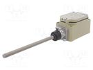 Limit switch; spring, total length 107mm; DPDB; 10A; max.500VAC OMRON