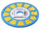 Markers; Marking: L3; 2.5÷5mm; PVC; yellow; -30÷80°C; leaded; CLI C WEIDMÜLLER