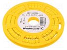 Markers; Marking: L3; 4÷10mm; PVC; yellow; -30÷80°C; leaded; CLI C WEIDMÜLLER