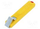 Stripping tool; Øcable: 4.5÷16mm; Wire: round; Tool length: 132mm JOKARI