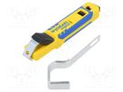 Stripping tool; Øcable: 8÷28mm; Wire: round; Tool length: 167mm JOKARI