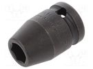 Socket; 6-angles,socket spanner,impact; HEX 11mm; 1/2"; 38mm STAHLWILLE