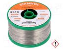 Soldering wire; Sn96Ag3Cu1; 0.3mm; 0.25kg; lead free; reel; HS10 STANNOL