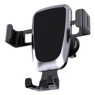 Gravity smartphone car holder, black air vent grille (YC08), Hurtel