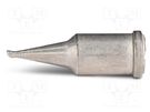 Tip; flat; 0.8mm; for gas soldering iron; 3pcs. WELLER