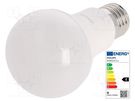 LED lamp; warm white; E27; 230VAC; 1055lm; P: 11W; 200°; 2700K PHILIPS