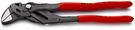 KNIPEX 86 01 250 Pliers Wrench pliers and a wrench in a single tool with non-slip plastic coating grey atramentized 250 mm