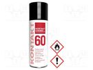 Cleaning agent; KONTAKT60; 400ml; spray; can; red; 0.76g/cm3@20°C KONTAKT CHEMIE