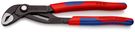 KNIPEX 87 02 250 Cobra® High-Tech Water Pump Pliers with slim multi-component grips grey atramentized 250 mm