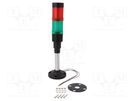 Signaller: signalling column; LED; red/green; 24VDC; 24VAC; 40mm ONPOW