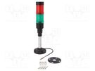Signaller: signalling column; LED; red/green; 230VAC; HBJD-40 ONPOW