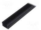 Heatsink: extruded; grilled; SOT93,TO218,TO220,TO247,TOP3; black SEIFERT ELECTRONIC