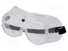 Safety goggles; Lens: transparent; Protection class: S LAHTI PRO