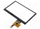 Touch panel; 96.24x54.66mm; PIN: 10; -30÷80°C; 4.3" RAYSTAR OPTRONICS