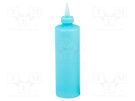 Tool: dosing bottles; blue (bright); polyetylene; 450ml; ESD EUROSTAT GROUP