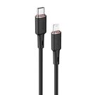Acefast cable MFI USB Type C - Lightning 1.2m, 30W, 3A black (C2-01 black), Acefast