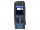 Meter: reflectometer; LCD TFT; Detection: place of cable failure CEM