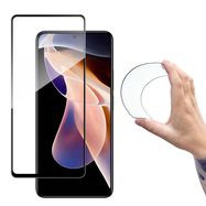 Wozinsky Full Cover Flexi Nano Glass Film Tempered Glass With Frame Xiaomi Redmi Note 11 Pro + / 11 Pro Transparent, Wozinsky