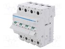 Switch-disconnector; Poles: 4; for DIN rail mounting; 100A; SBN HAGER