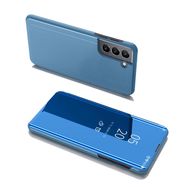 Clear View Case blue cover for Samsung Galaxy S22 + (S22 Plus), Hurtel