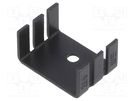 Heatsink: extruded; U; TO202,TO218,TO220; black; L: 18.1mm; 289 Wakefield Thermal