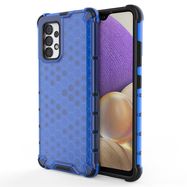 Honeycomb case armored cover with a gel frame for Samsung Galaxy A03s (166.5) blue, Hurtel