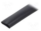 Protective tube; PVC; black; -20÷105°C; Øint: 7.34mm; L: 30.48m ALPHA WIRE