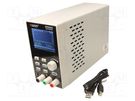 Power supply: programmable laboratory; Ch: 1; 0÷60VDC; 0÷5A; 300W OWON