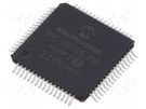 IC: PIC microcontroller; 48MHz; 2÷3.6VDC; SMD; TQFP64; PIC18 MICROCHIP TECHNOLOGY