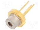 Diode: laser; 840÷860nm; 300mW; 9/18; TO18; THT; 1.85÷2VDC; infrared Laser Components