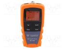 Tester: wiring system; LCD; Measured cable l: 2÷3m; RJ11,RJ45 TEMPO