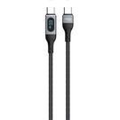 Dudao cable USB Type C - USB Type C fast charging PD 100W 1m black (L7MaxC), Dudao