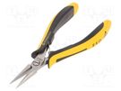 Pliers; half-rounded nose; ESD; 140mm BERNSTEIN