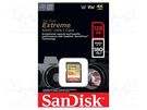 Memory card; Extreme; SDXC; R: 180MB/s; W: 90MB/s; UHS I U3 V30 SANDISK