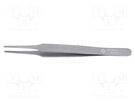 Tweezers; 125mm; Blades: narrowed; Blade tip shape: flat,rounded BERNSTEIN