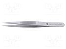 Tweezers; 110mm; Blade tip shape: sharp; universal BERNSTEIN