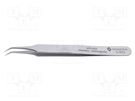 Tweezers; 110mm; Blades: curved,narrowed; Blade tip shape: sharp BERNSTEIN