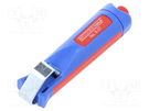 Stripping tool; Øcable: 8÷28mm; Wire: round; Tool length: 140mm WEICON