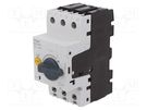 Motor breaker; 1.5kW; 230VAC; for DIN rail mounting; 2.5÷4A; IP20 HAGER